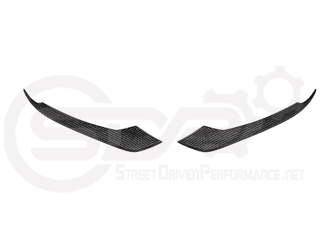 2015-17 FORD MUSTANG | FRONT BUMPER FOG LIGHT EYEBROW TRIM PAIR